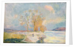 Banks of the Seine and Vernon in Winter, 1901 by Albert-Charles Lebourg