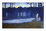 The Songs of the Night, 1896 by Alphonse Osbert