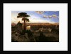 Rome, twilight, view from the Convent of San Onofrio on Mount Janiculum, c.1853-55 by David Roberts
