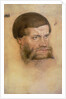 Portrait thought to be of John the Steadfast, Elector of Saxony by Lucas the Elder Cranach