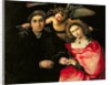 Signor Marsilio Cassotti and his Wife, Faustina, 1523 by Lorenzo Lotto