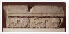 Lintel frieze with heads and horses by Gaulish Gaulish