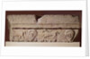 Lintel frieze with heads and horses by Gaulish Gaulish