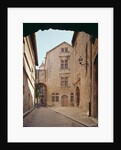 A street in Saint-Remy-de-Provence by Anonymous