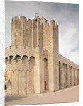 The church of Les Saintes-Maries-de-la-Mer by Anonymous