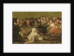 The Witches' Sabbath or The Great He-goat, c.1821-23 by Francisco Jose de Goya y Lucientes