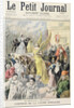 Title page depicting the procession of the mad cow, mid-Lent in Montmartre by F.L. & Tofani Oswaldo Meaulle