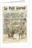 Title page depicting the mid-Lent parade in front of the Petit Journal offices by Henri Meyer
