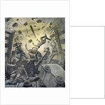 A gas blast by Fortune Louis & Meyer Henri (1844-99) Meaulle