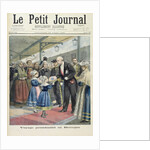 Title page depicting the presidential trip of Felix Faure to Britain by Fortune Louis Meaulle