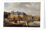 Chateau de la Chaussee near Bougival, 1822 by Jacques Francois Joseph Swebach