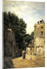Saint-Vincent Street, Montmartre by Stanislas Victor Edouard Lepine