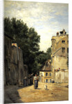 Saint-Vincent Street, Montmartre by Stanislas Victor Edouard Lepine