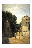 Saint-Vincent Street, Montmartre by Stanislas Victor Edouard Lepine