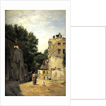 Saint-Vincent Street, Montmartre by Stanislas Victor Edouard Lepine