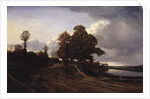 View of the lake at Ville-d'Avery, 1833 by Nicolas Louis Cabat