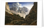 The Gorges of Atlas, 1843 by Paul Jean Flandrin