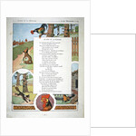 The cockerel and the fox by Benjamin Rabier