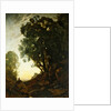 The Italian Goatherd, or The Effect of the Setting Sun, c.1847 by Jean Baptiste Camille Corot