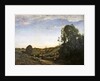 La Charette, memory of Marcoussis by Jean Baptiste Camille Corot