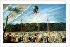 The Ascent of the Montgolfier Balloon at Aranjuez, c.1764 by Antonio Carnicero