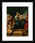 The Madonna of the Fish c.1513 by Raphael