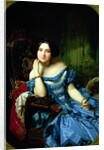 Portrait of Amalia de Llano y Dotres, Countess of Vilches, 1853 by Federico de Madrazo y Kuntz