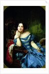 Portrait of Amalia de Llano y Dotres, Countess of Vilches, 1853 by Federico de Madrazo y Kuntz