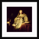Judith at the Banquet of Holofernes, 1634 by Rembrandt Harmensz. van Rijn