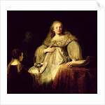 Judith at the Banquet of Holofernes, 1634 by Rembrandt Harmensz. van Rijn