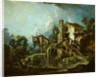 The Quiquengrogne windmill at Charenton, or the Charenton Windmill, c.1750-60 by Francois Boucher