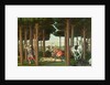 The Disembowelment of the Woman Pursued: Scene II of The Story of Nastagio degli Onesti, c.1483 by Sandro Botticelli