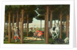 The Disembowelment of the Woman Pursued: Scene II of The Story of Nastagio degli Onesti, c.1483 by Sandro Botticelli