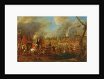 Siege of a city by the Imperials, maybe the siege of Magdeburg in 1631, c.1650 by Pieter Molenaer