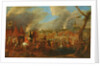 Siege of a city by the Imperials, maybe the siege of Magdeburg in 1631, c.1650 by Pieter Molenaer