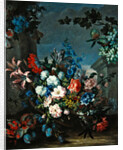 Flowers and fruit by Jean-Baptiste Monnoyer