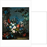 Flowers and fruit by Jean-Baptiste Monnoyer