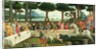 The Banquet in the Pinewoods: Scene III of The Story of Nastagio degli Onesti, c.1483 by Sandro Botticelli