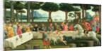 The Banquet in the Pinewoods: Scene III of The Story of Nastagio degli Onesti, c.1483 by Sandro Botticelli