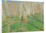 Forest with anemonies, 1889 by Maurice Denis