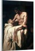 Christ Embracing St. Bernard by Francisco Ribalta