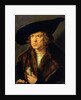 Portrait of an Unknown Man, 1524 by Albrecht Dürer or Duerer