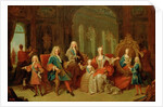 The Family of Philip V of Bourbon, c.1722 by Jean Ranc