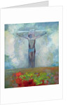 The Crucifixion, c.1910 by Odilon Redon