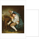 The Guitarist, Or A birdwatcher Grants His Guitar, c.1757 by Jean Baptiste Greuze