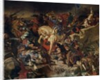 The Battle of Taillebourg, 21st July 1242, 1837 by Ferdinand Victor Eugene Delacroix