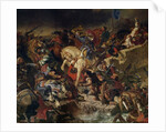 The Battle of Taillebourg, 21st July 1242, 1837 by Ferdinand Victor Eugene Delacroix