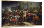 The Entry of Henri IV into Paris, 22nd March 1594 by Francois Pascal Simon Baron Gerard