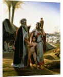 Abraham Turning Away Hagar, 1837 by Emile Jean Horace Vernet