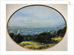 View of Le Havre, 1875 by Adolphe-Felix Cals